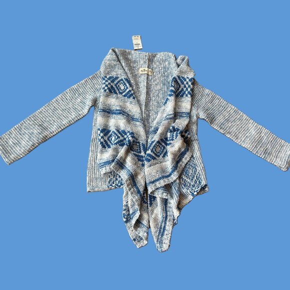 Hollister Waterfall Open Front Cardigan NEW - Picture 7 of 16